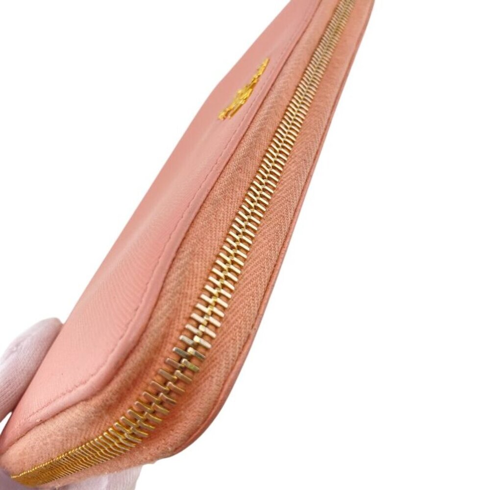 Prada 1 Ml506 Long Wallet Pink - Picture 6 of 8